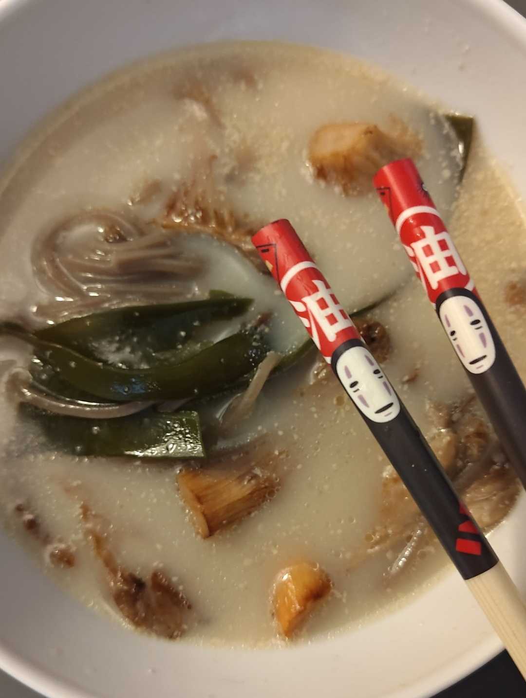 Homemade ramen