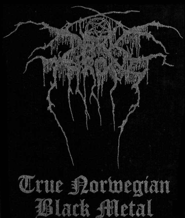 Norwegian black-metal lettering reference